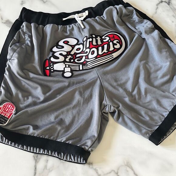 Just Don x Mitchell and Ness “Spirits of St. Louis” ABA Shorts Sz. Youth XXL Men - Picture 1 of 11